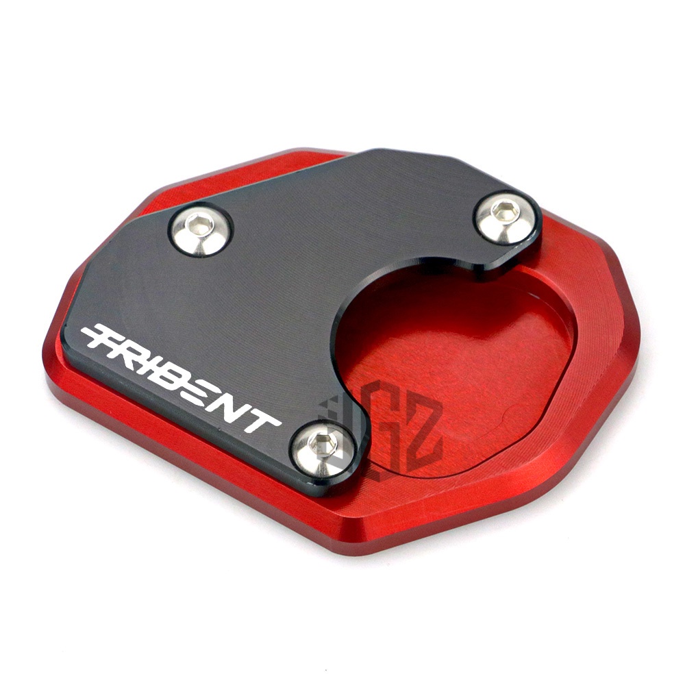 Motorcycle Kickstand Enlarger CNC Stand Plate Extension Pad Support Modified Accessory for Triumph Trident 660