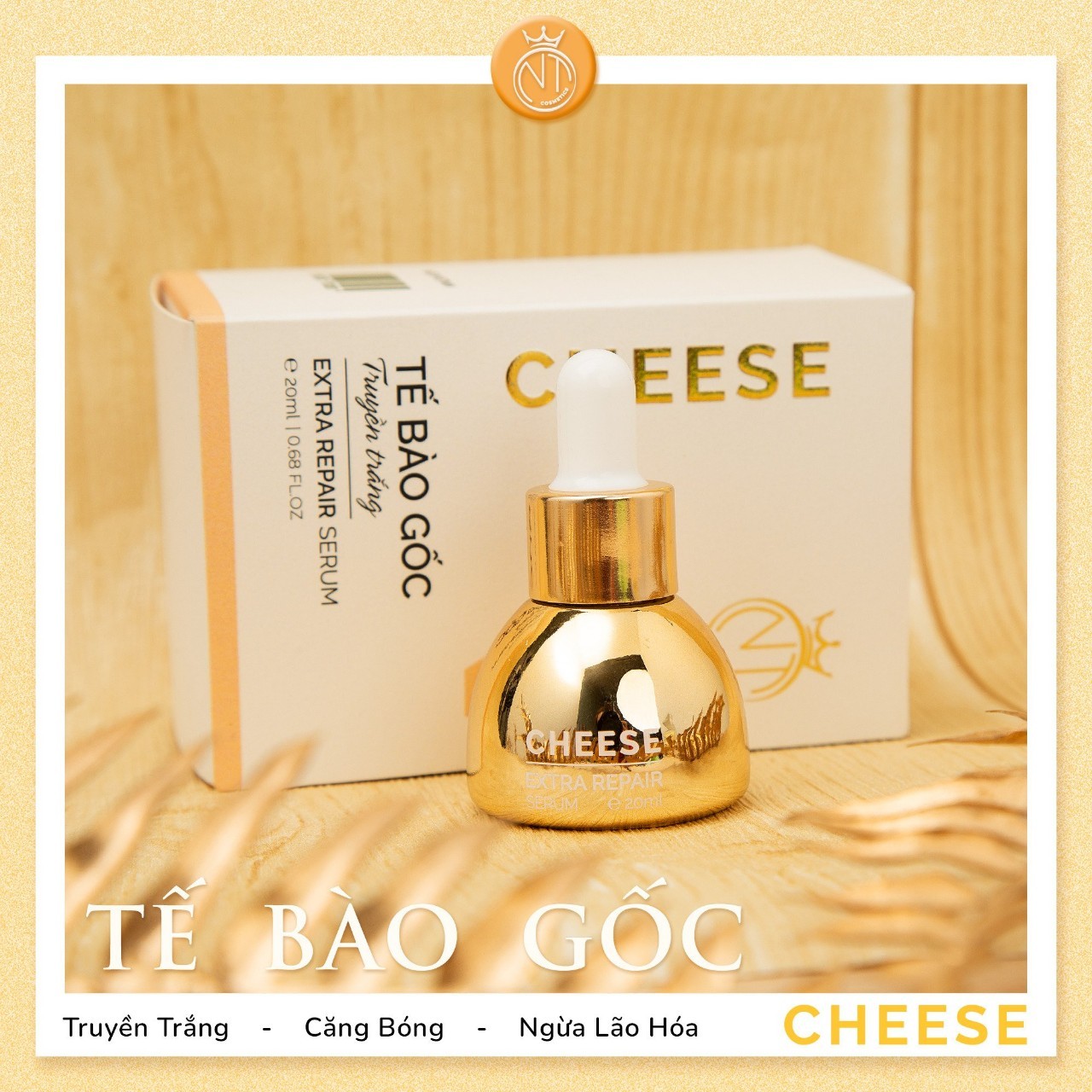 Serum cấp ẩm, dưỡng trắng phục hồi da cheese 20ml