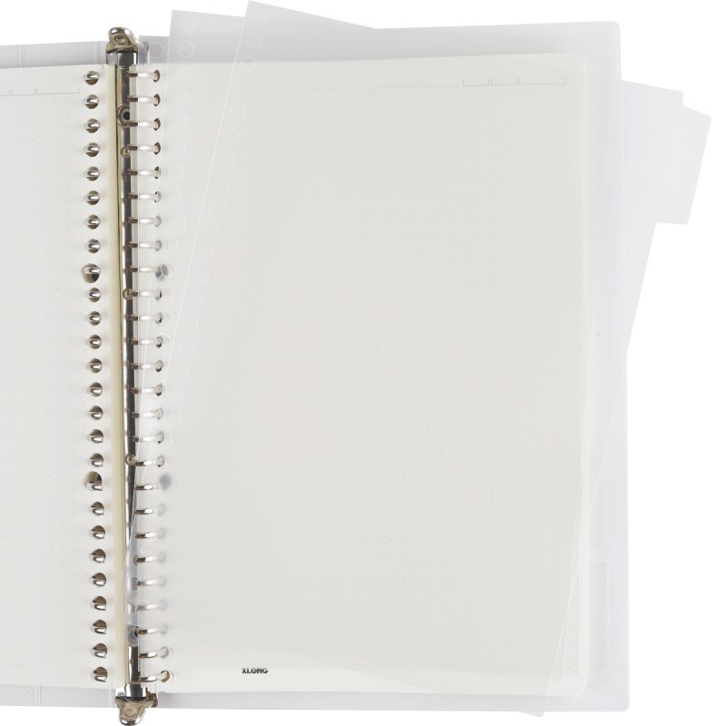 Sổ Binder File Dot Grid còng sắt 26 chấu khổ B5 - 80 tờ KLONG MS: 551