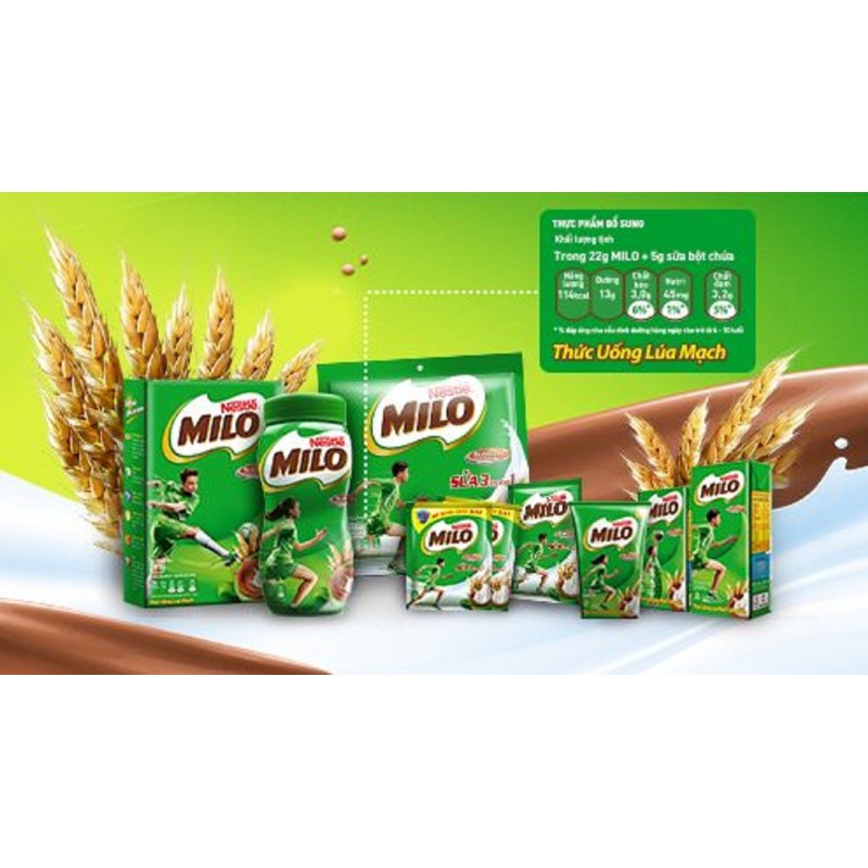 Sữa Milo hộp 400g [Date 2025]
