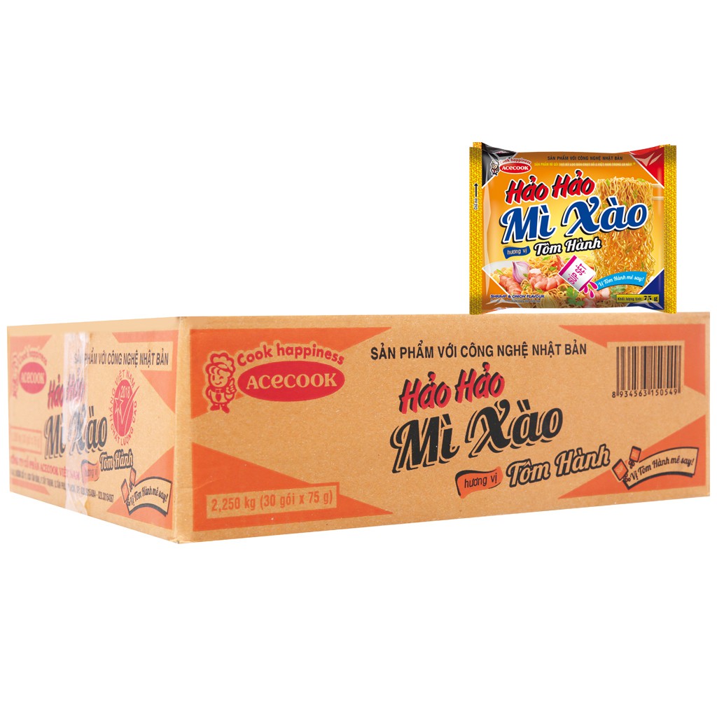 1 Gói Mì Tôm Hảo Hảo các vị (75g/gói)