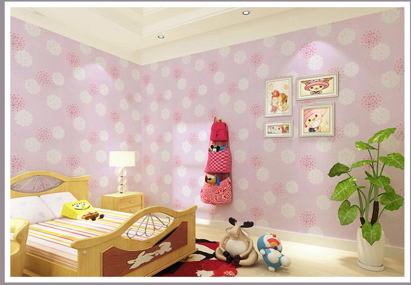 5m Decal giấy dán tường hoa chùm hồng khổ rộng 0.45m keo sẵn
