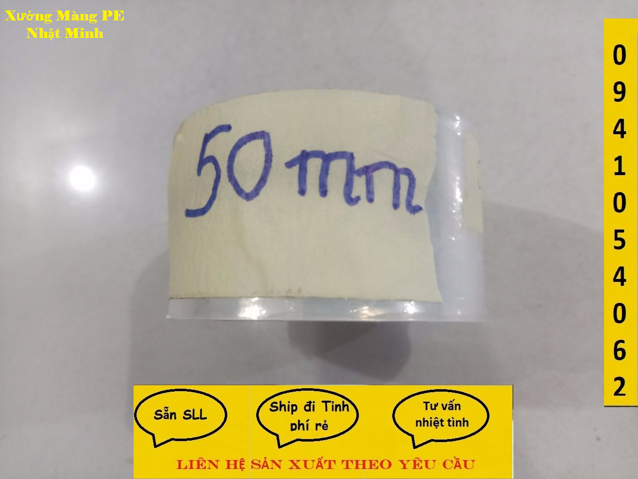 Màng PE, màng ghép cây 5cm 200g