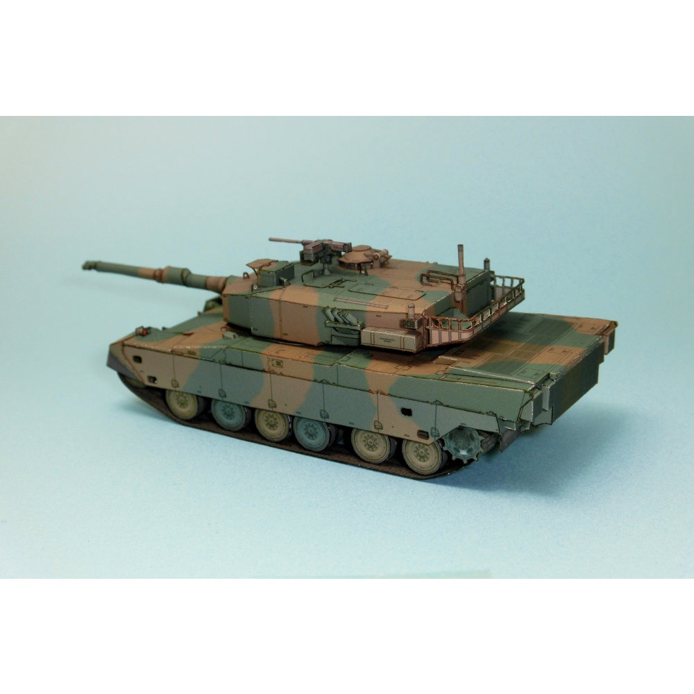 Mô hình giấy 3D xe tank Type 90 tỉ lệ 1/72