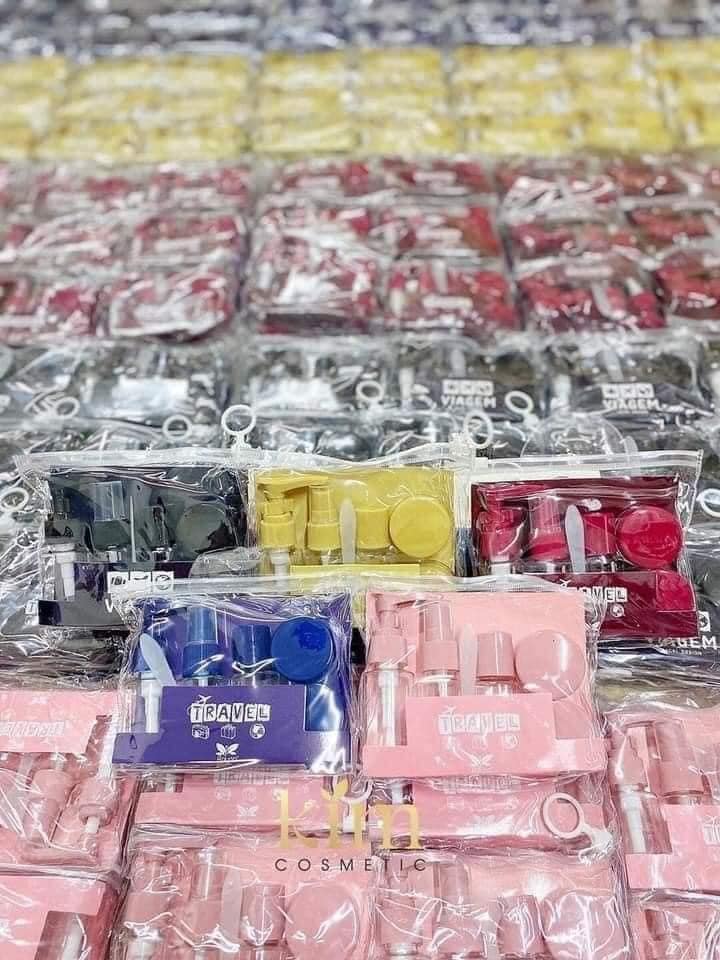 Bộ chiết mỹ phẩm du lịch 5 món cao cấp