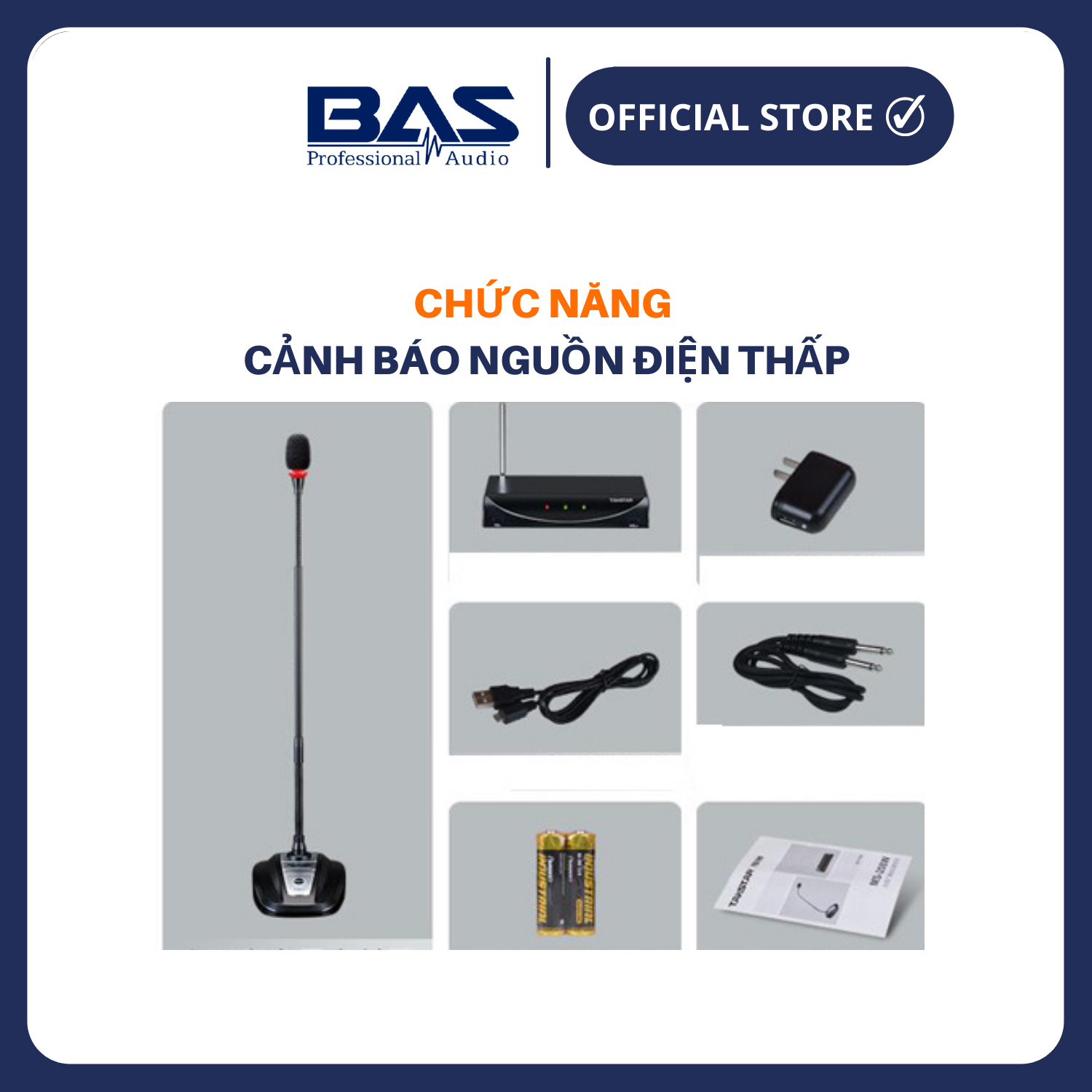 Micro hội nghị không dây Takstar MS-208W