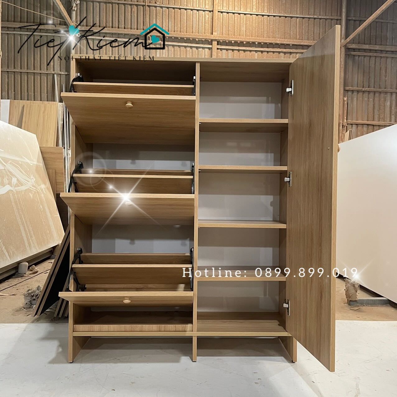 Tủ để giày thông minh gỗ KG017