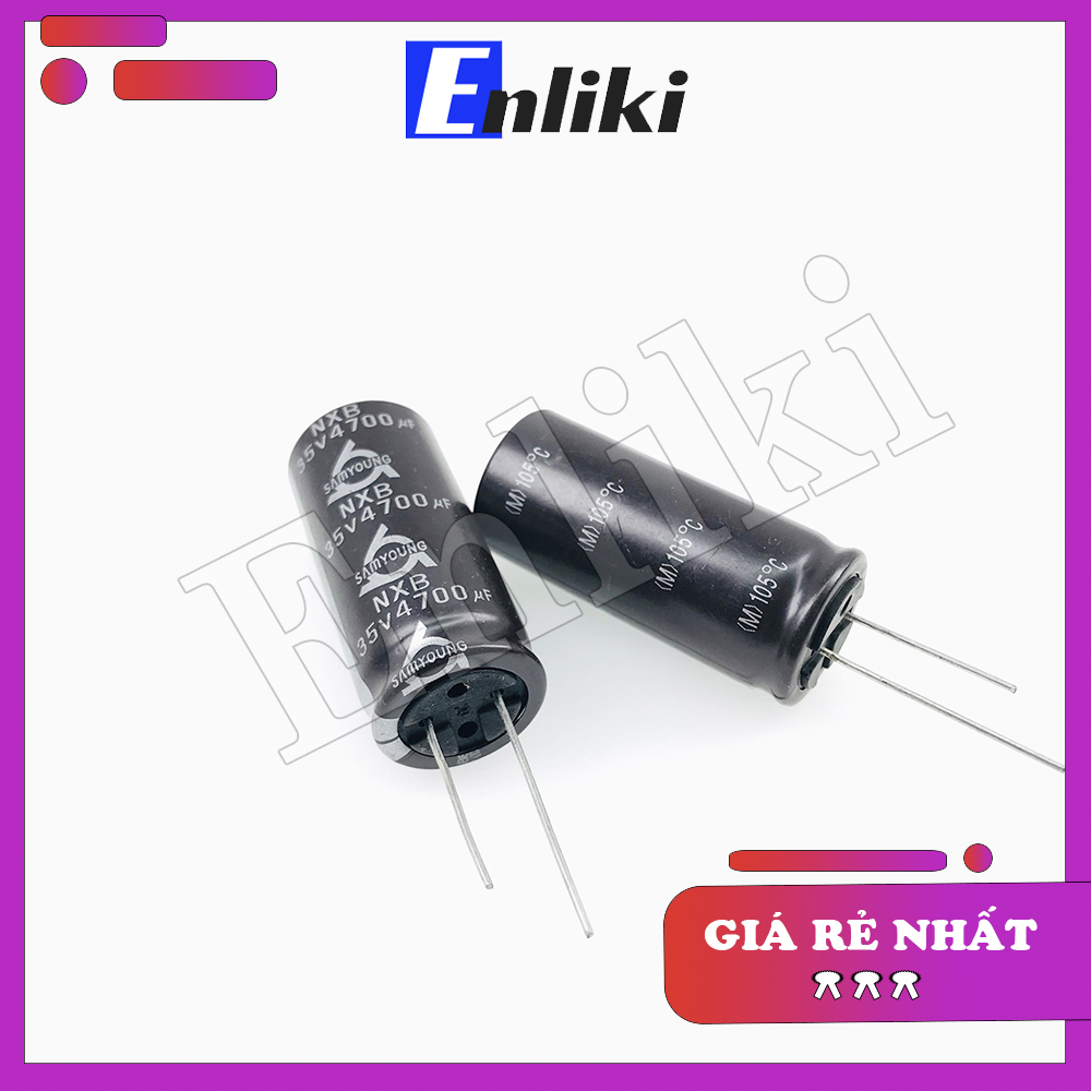 Tụ 4700uF SAMYOUNG 35V (16x35mm)