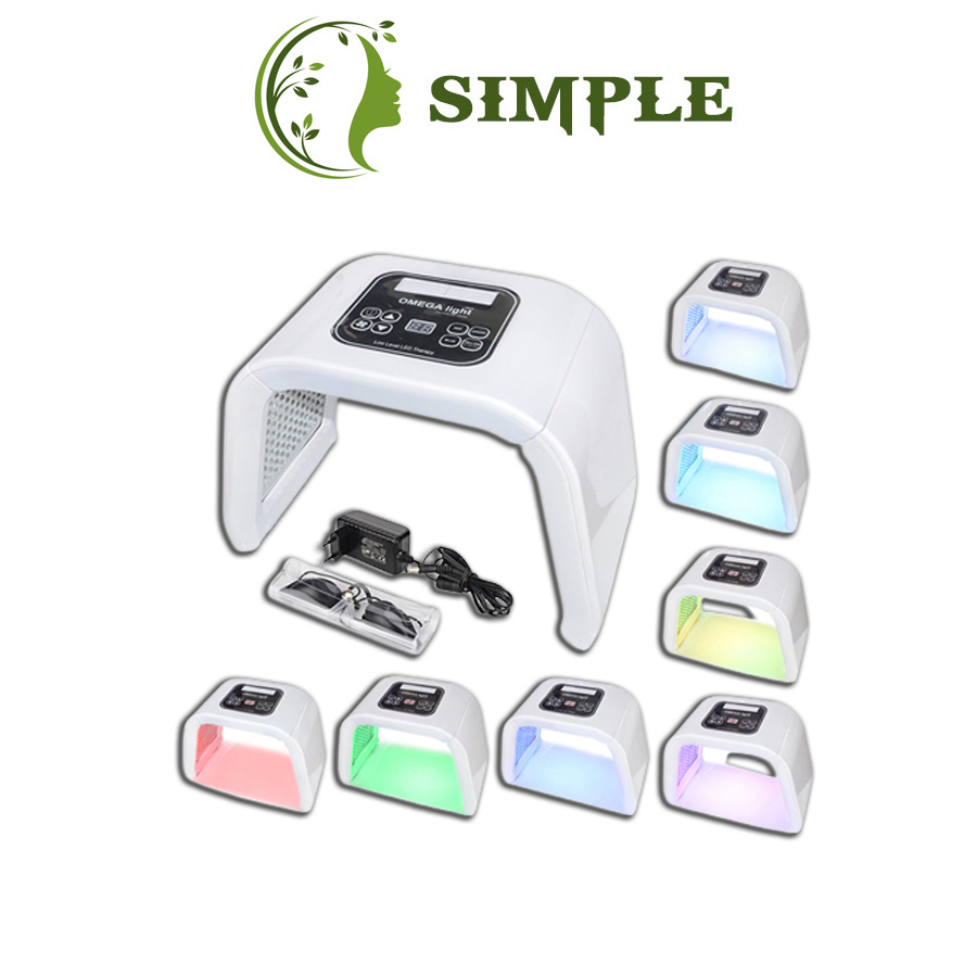 Vòm ánh sáng sinh học 7 màu omega light máy ánh sáng 7 màu dùng cho spa bảo hành 12 tháng