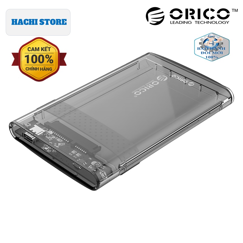 Hộp đựng ổ cứng tốc độ truy xuất 10Gbps cổng Type C (GEN2) ORICO 2139C3-G2 – Hàng Phân Phối Chính Hãng