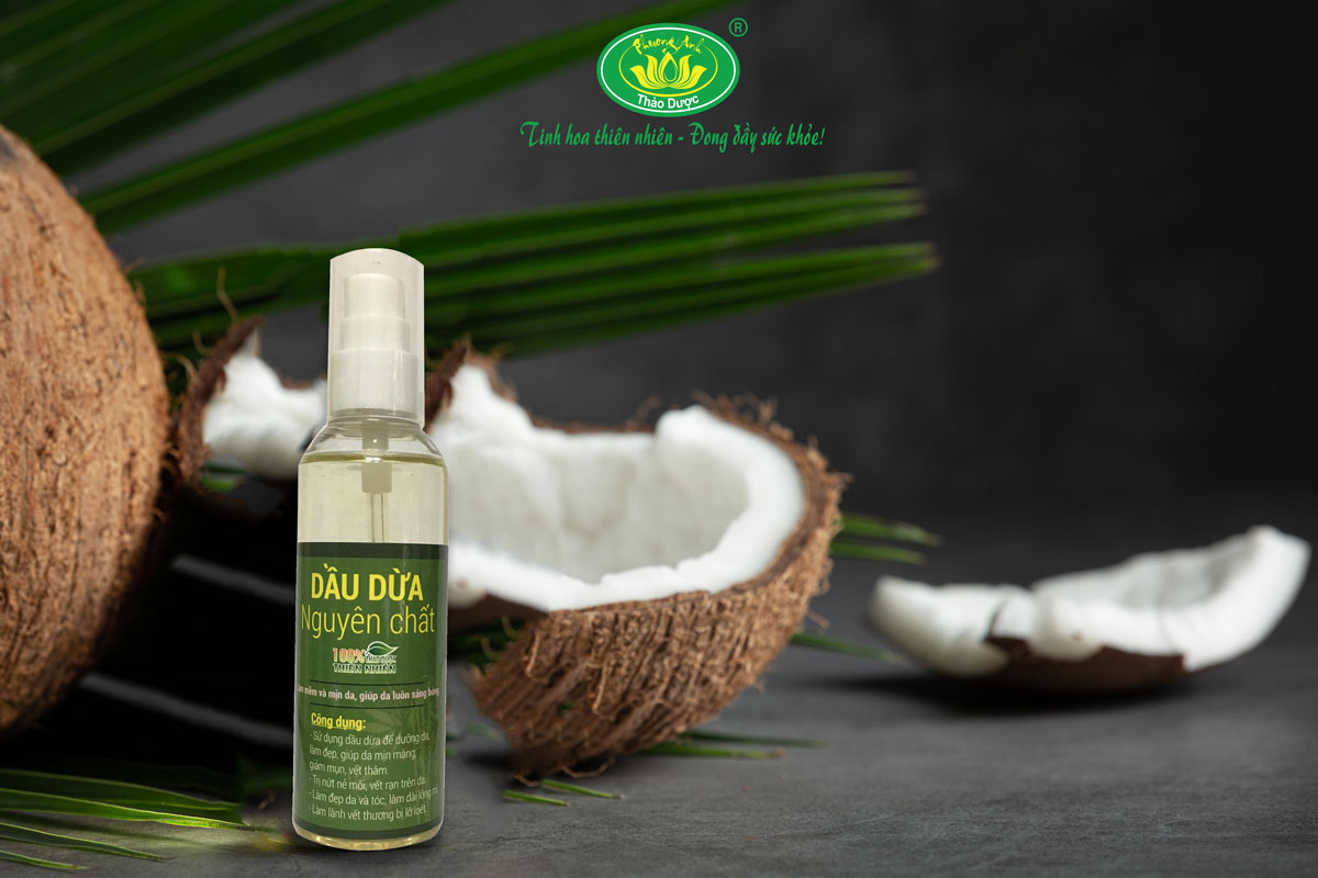 Dầu dừa NGUYÊN CHẤT 100%