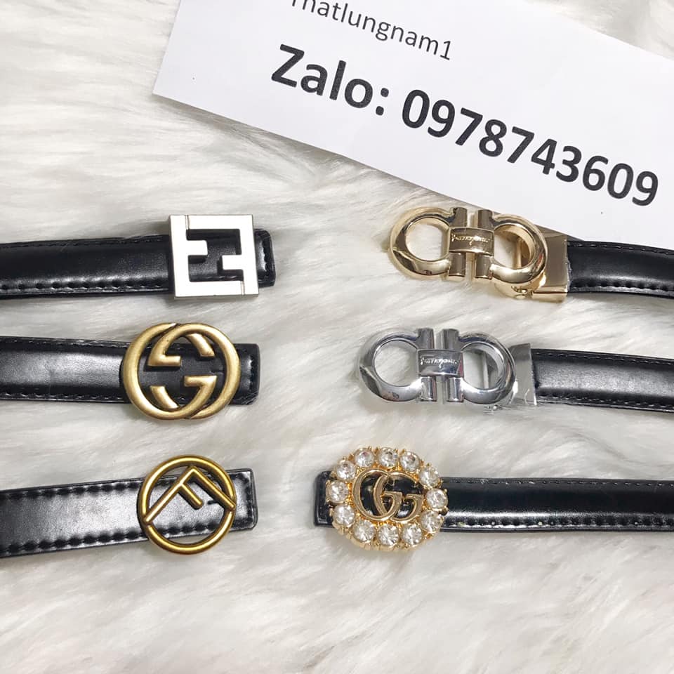 Thắt lưng nữ 2cm xinh xắn