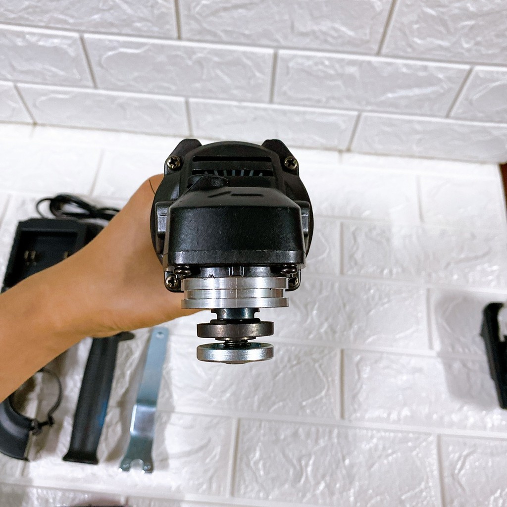 MÁY Mài Cắt HITACHI - không chổi than - Pin 10 cell