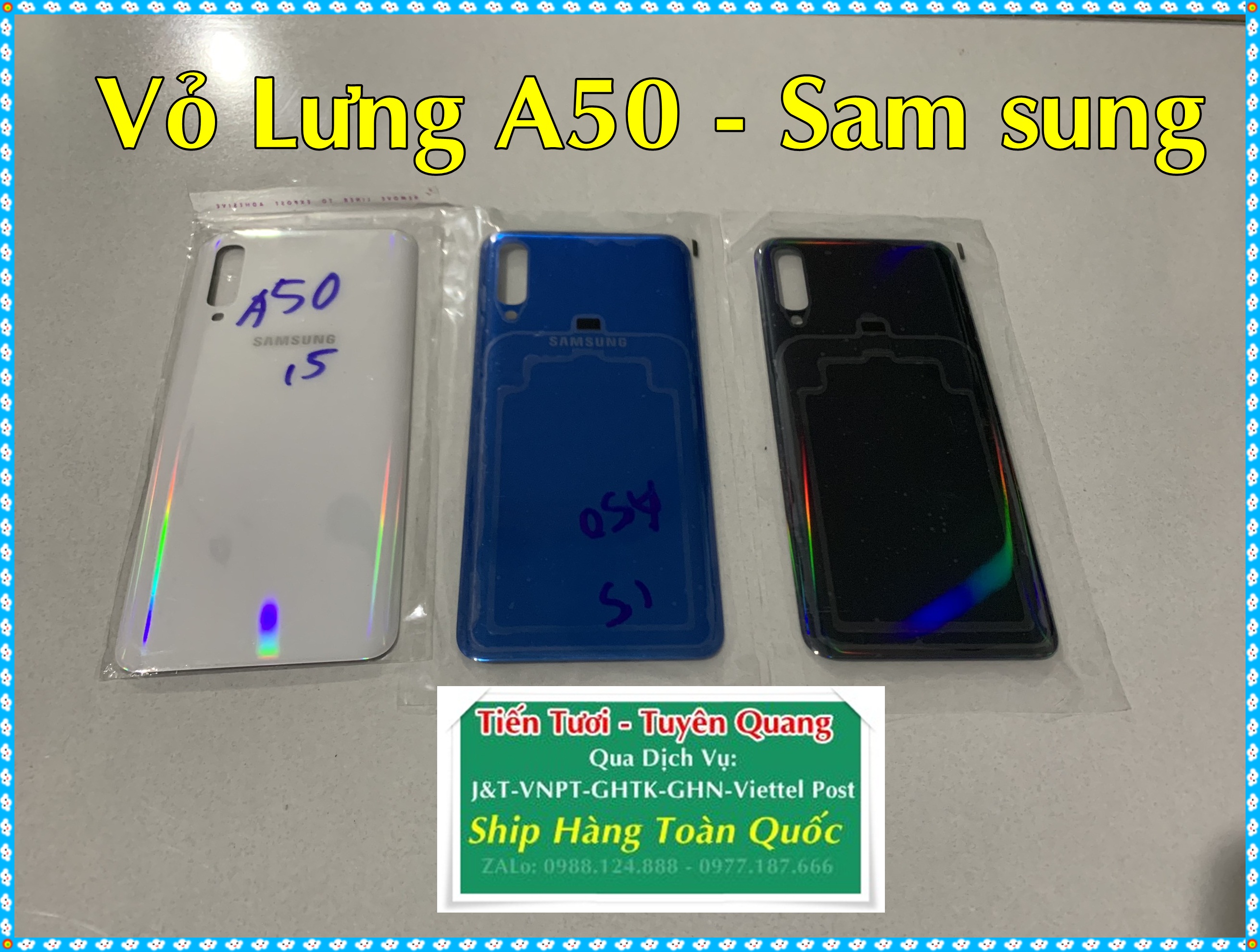 Vỏ Lưng A50 samsung ( nắp lưng)