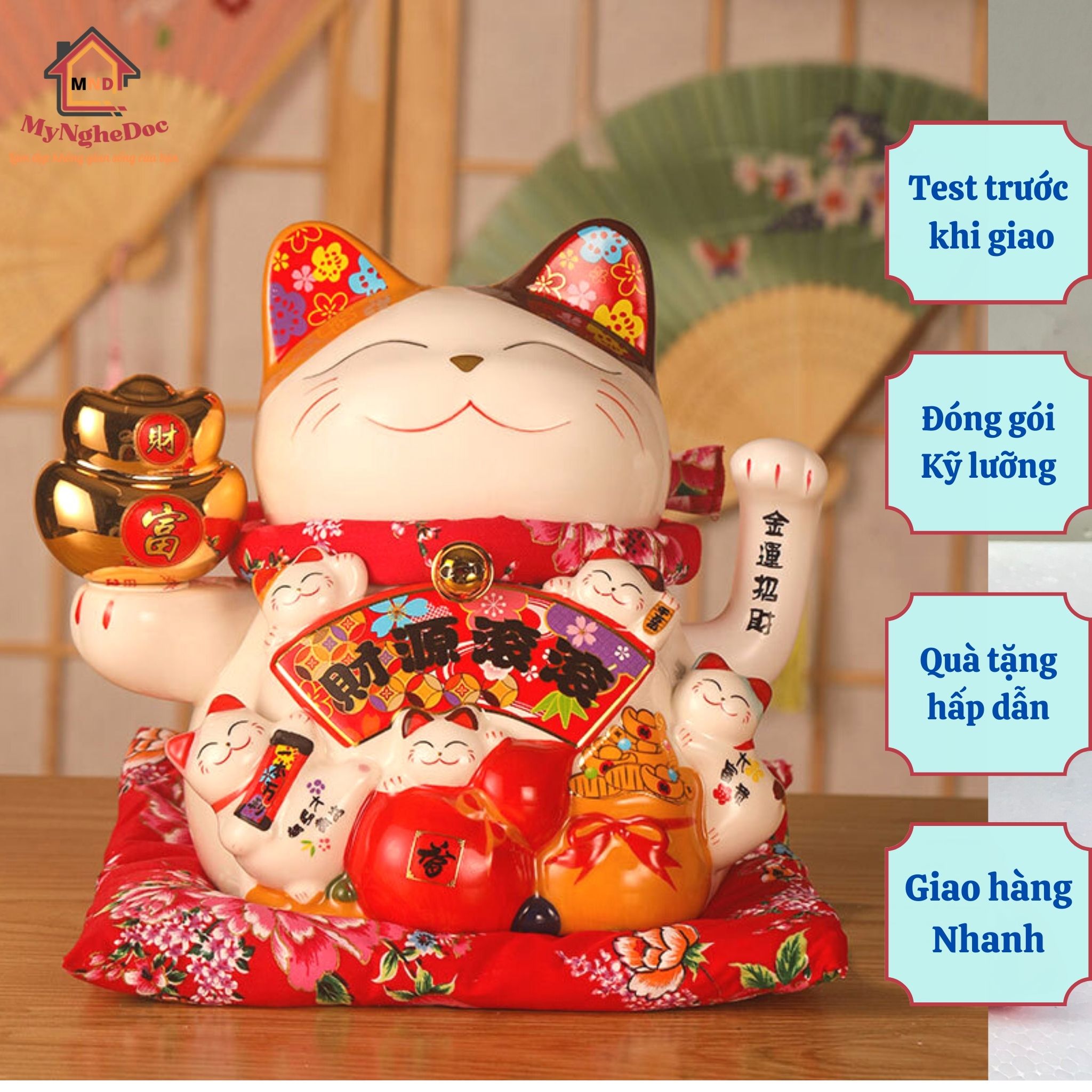 Cat fidget hand waving cat collars great benefits, cat fidget hand waving type large high 26cm, cat fidget hand waving running power, cat God Lucky Fortune
