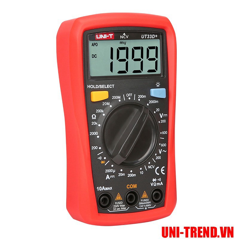 UT33D+ Đồng hồ vạn năng điện tử Uni-Trend HANDTOOL