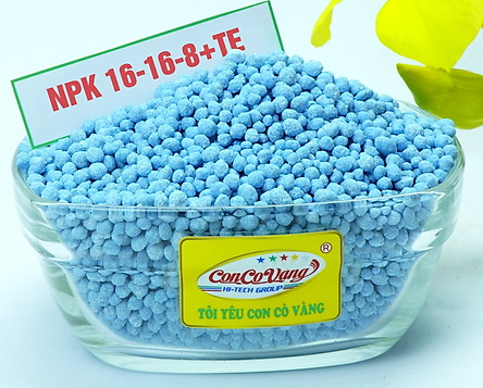 Phân bón NPK 16-16-8+TE Hi-Tech: RubyFerti  (1KG)- sản phẩm thuộc Tập Đoàn Phân Bón Con Cò Vàng