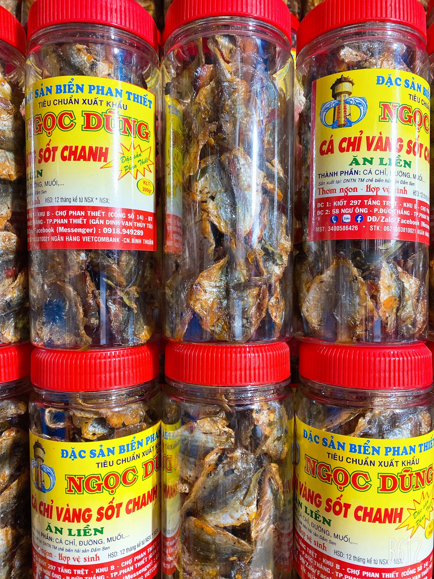 Cá Chỉ Vàng Sốt Chanh Đóng Hộp