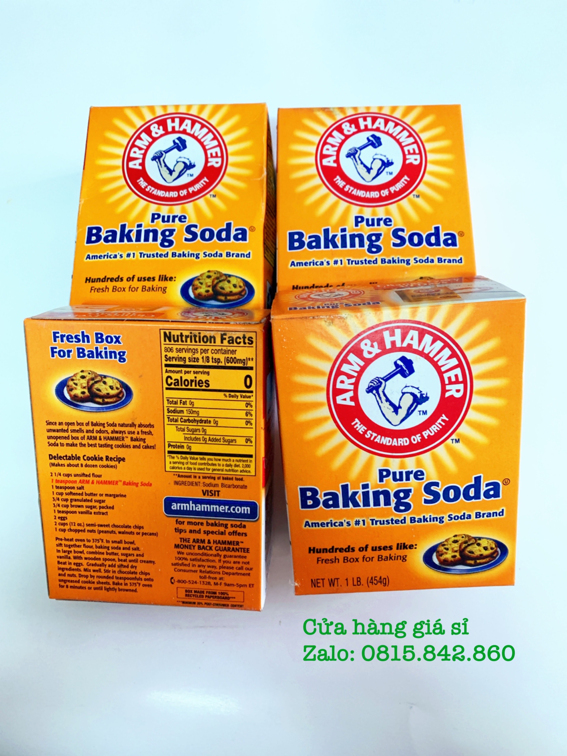 Baking Soda Arm & Hammer [HÀNG LOẠI 1]