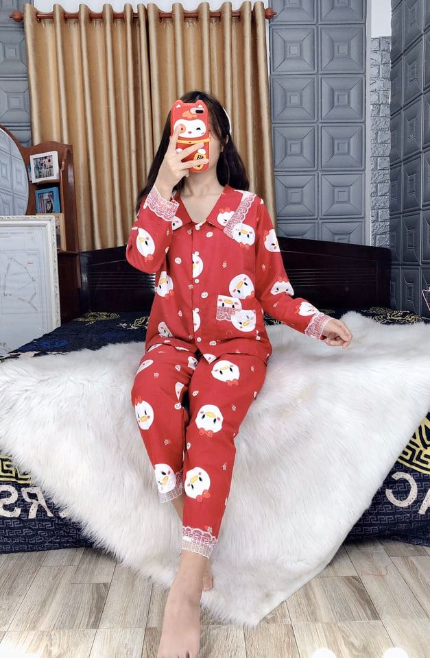 Đồ Bộ ngủ Kate Thái phối ren