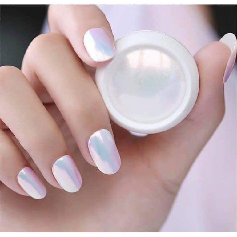 Bột ngọc trai - tráng gương màu ngọc trai MOON NAIL