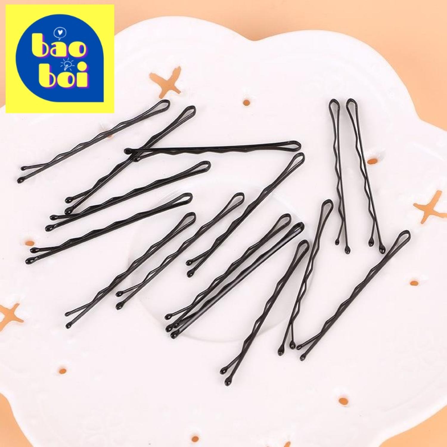 Vỉ 60 Kẹp Tăm Bob Pin Chất Lượng Cao