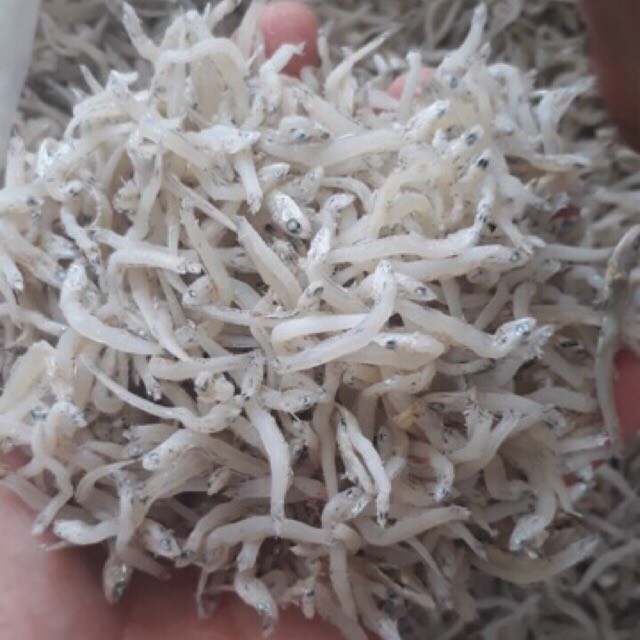 Cá cơm khô 500g - Cá cơm mờm trắng loại 1