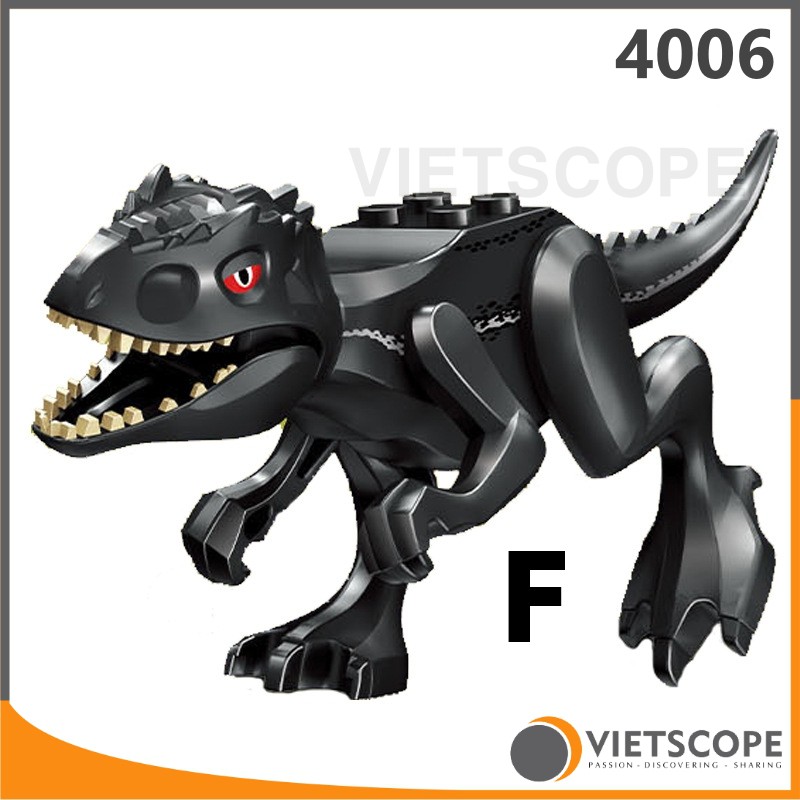 Lắp ráp khủng long Jurassic World - Non lego - 4006