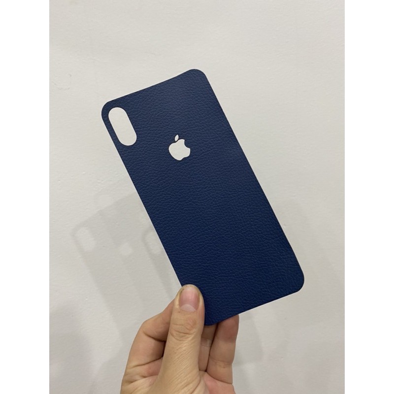Dán da lưng Iphone Xs Max đủ màu