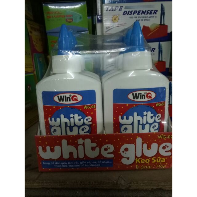 6 lọ keo sữa 120ml chất lượng cao