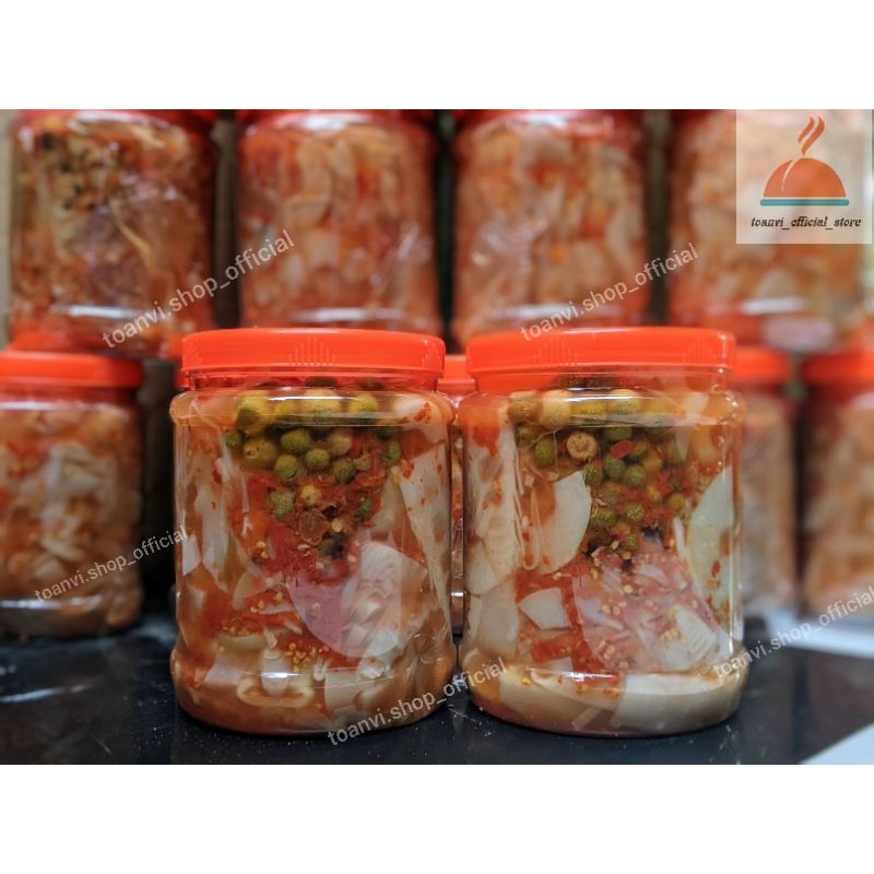 【Mới】 Măng Ớt Mác Mật Lạng Sơn (đặc sản) 15kg bảo đảm ngon ( Măng ngâm cay)