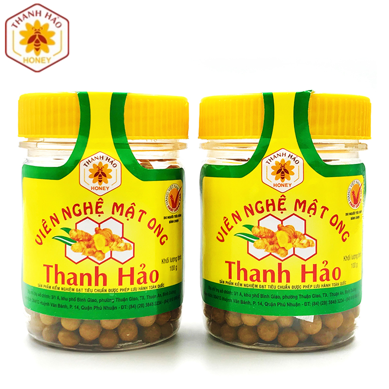 Viên Nghệ Vàng Mật Ong Thanh Hảo 100g