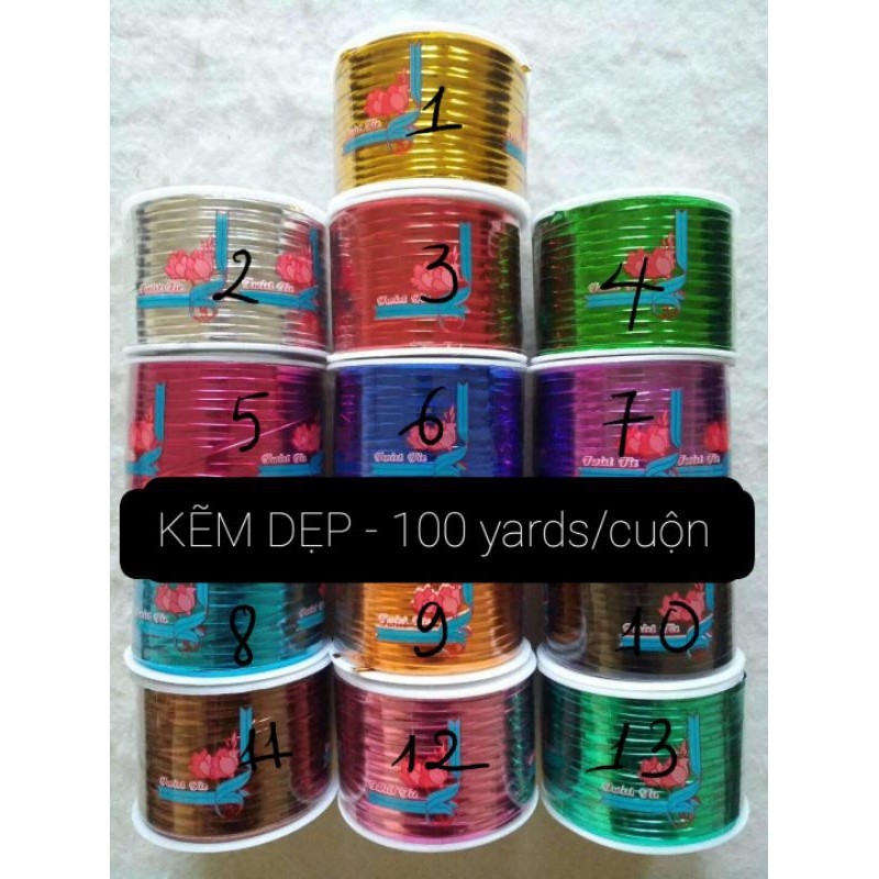 Kẽm dẹp cuộn 100yards