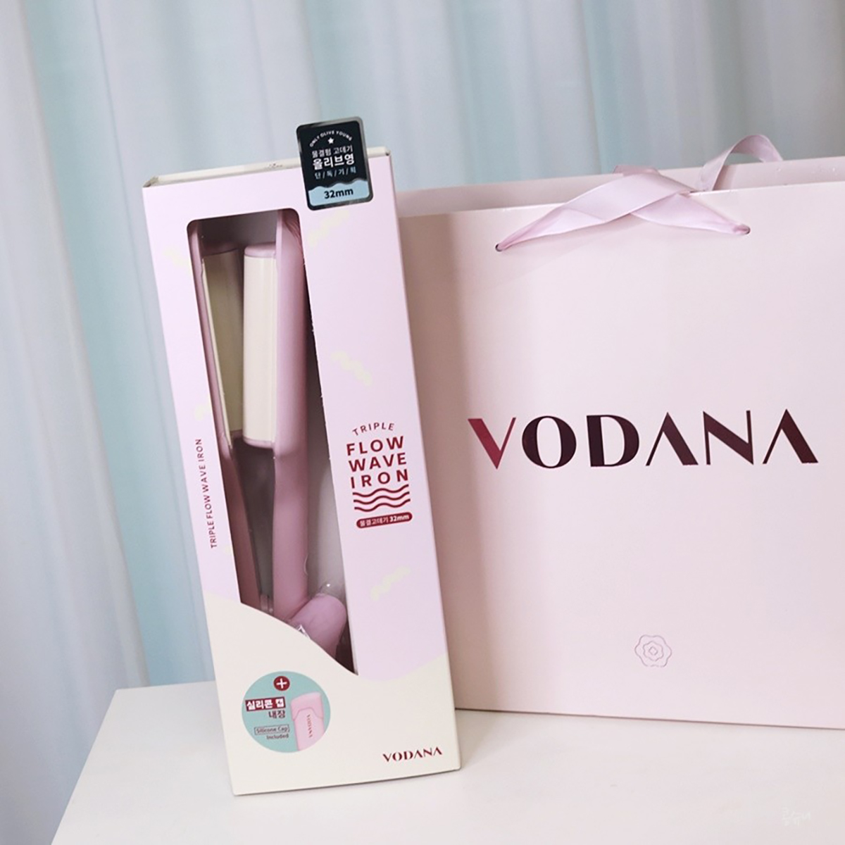 Hair Waving Triple VODANA Korean curler 32mm 40mm iron curling wave