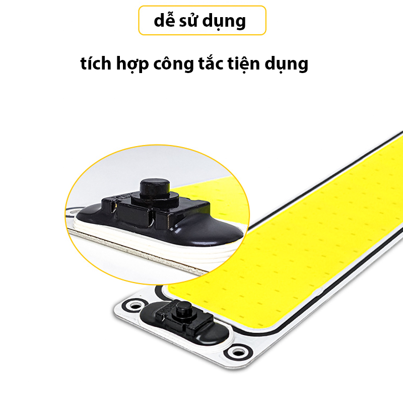 Đèn thùng xe tải, đèn trần xe COB siêu sáng 12-85V