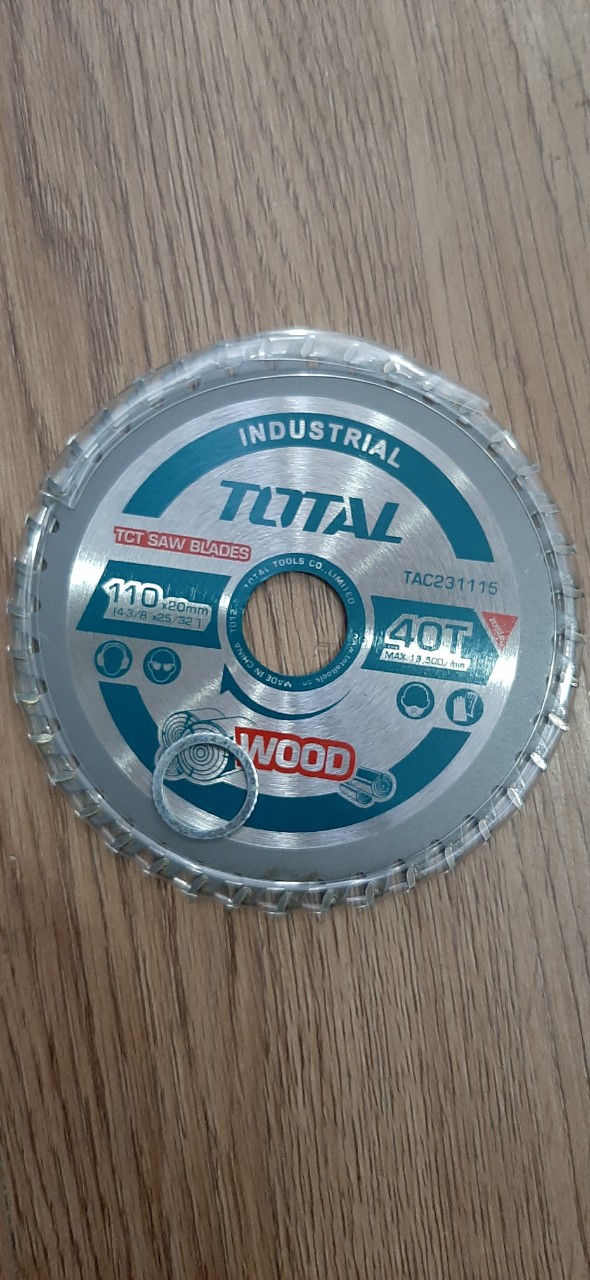 110mm lưỡi cưa gỗ bằng hợp kim nhân tạo tct total tac231115