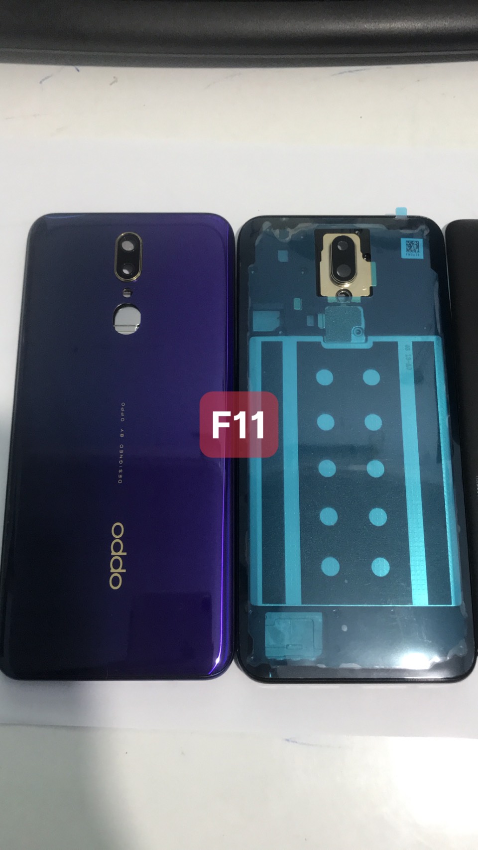bộ vỏ oppo F11  (gồm xương .lưng .nút bấn)