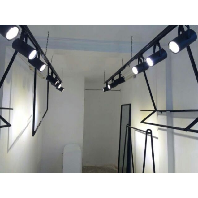 Thanh Ray Lắp Cho Đèn Rọi 1m và 1m5 (Trắng - Đen)