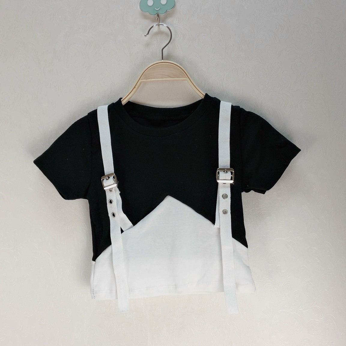 [HCM]Áo croptop borip phối dây