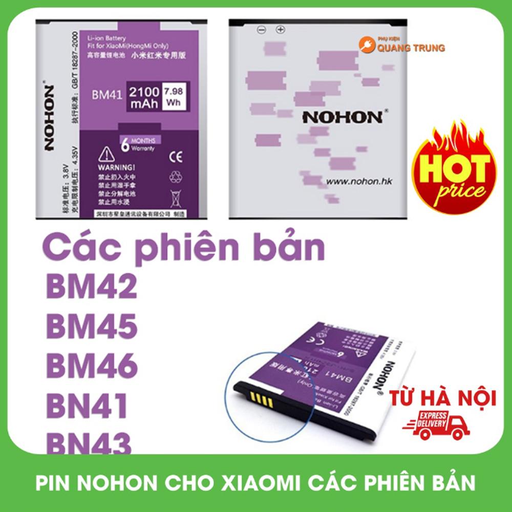Pin Nohon Dành Cho Máy Xiaomi  Redmi Note 4  BN41