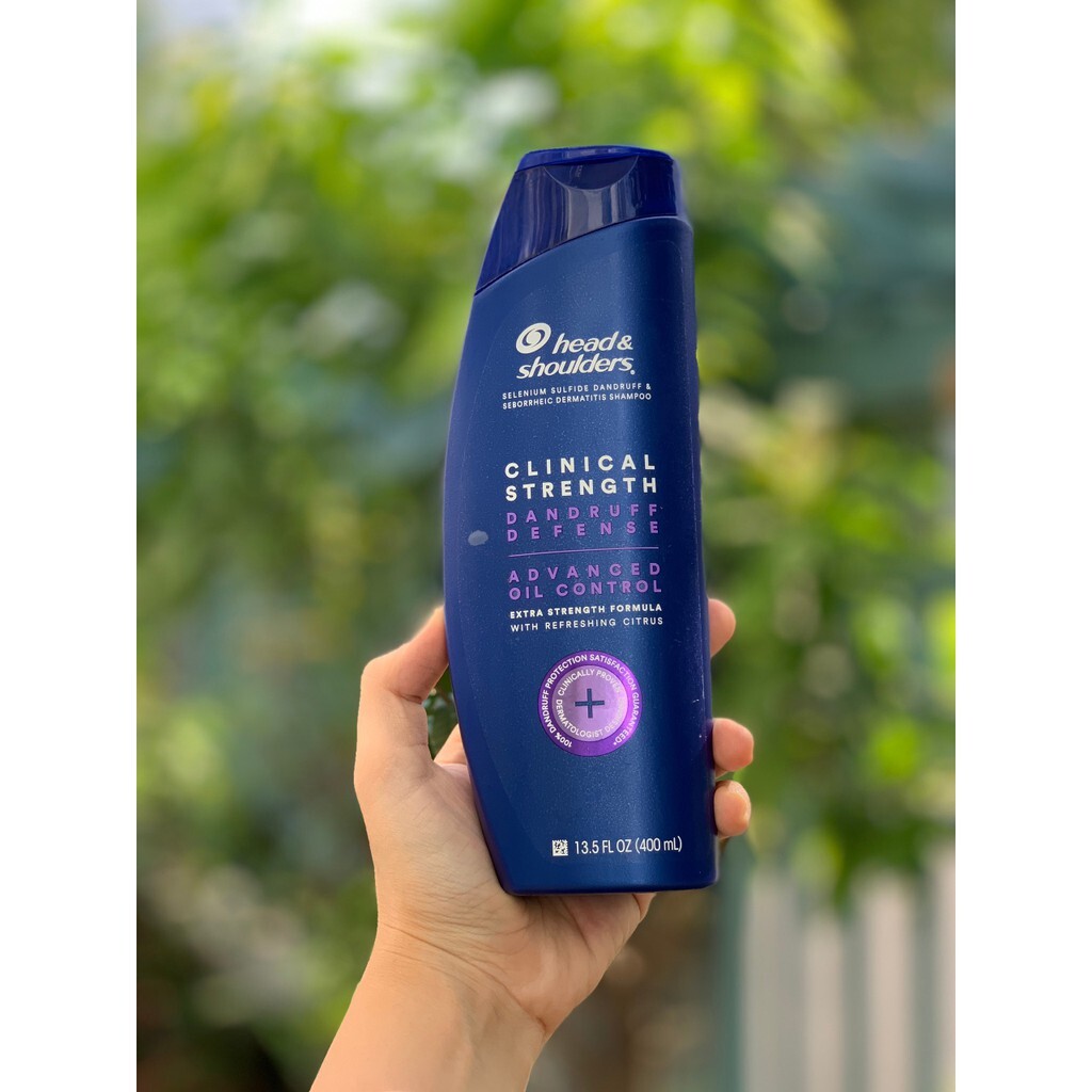 [HÀNG MỸ CHÍNH HÃNG]- Dầu gội Head & Shoulder Clinical Strength 400ml
