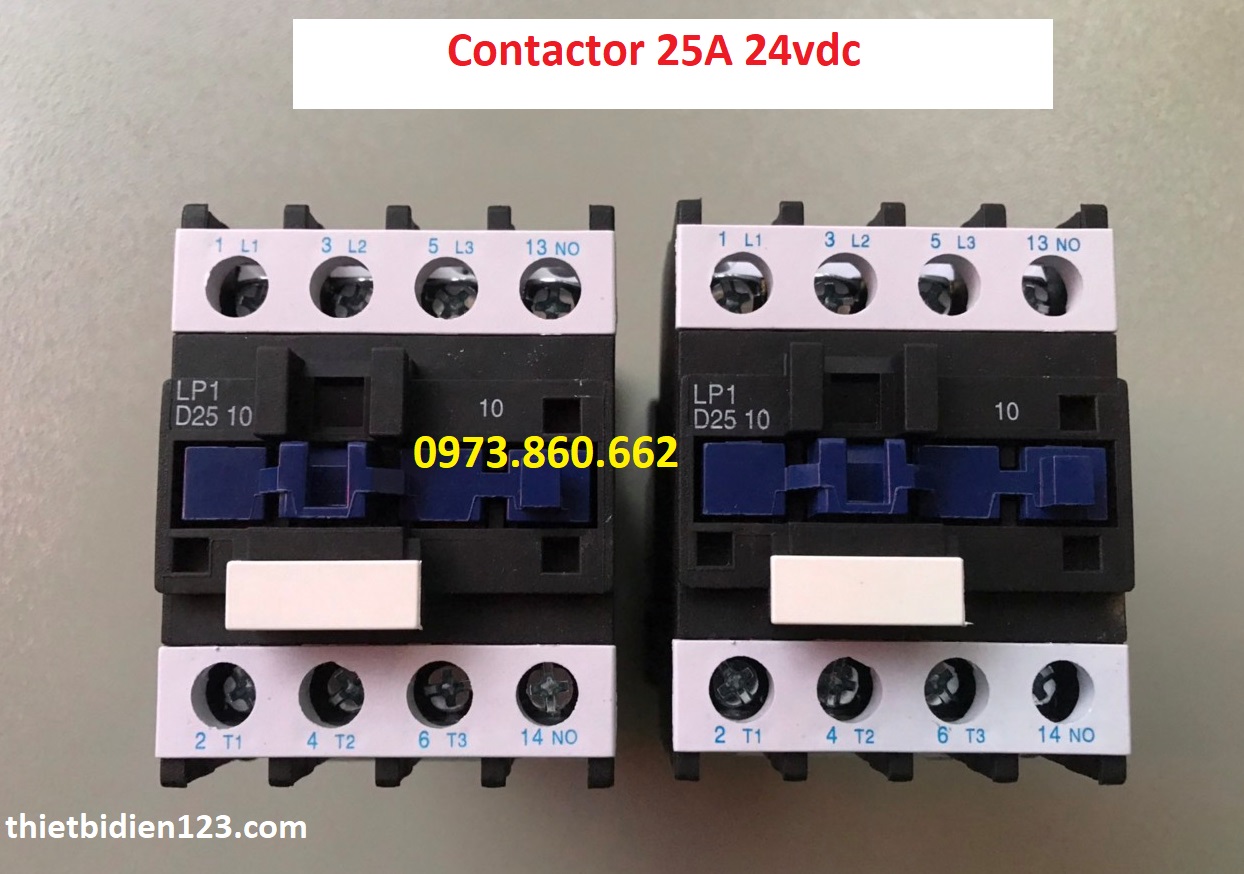 Khởi động từ contactor 24vdc - LP1 BD