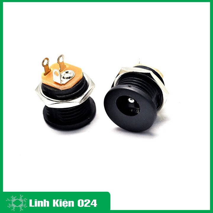 Combo 10 jack dc 5.5x2.1mm có ốc vặn