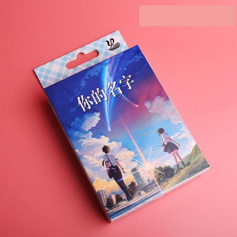 Bộ bài tú lơ khơ anime chibi gồm 54 lá khác nhau quà tặng xinh xắn