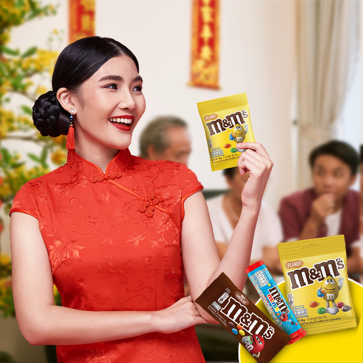 [QUÀ TẶNG Tháng 1 - Voucher đến 20K - SLCH] Combo Chocolate M&M's, Snickers, Twix Nhập Khẩu đủ vị