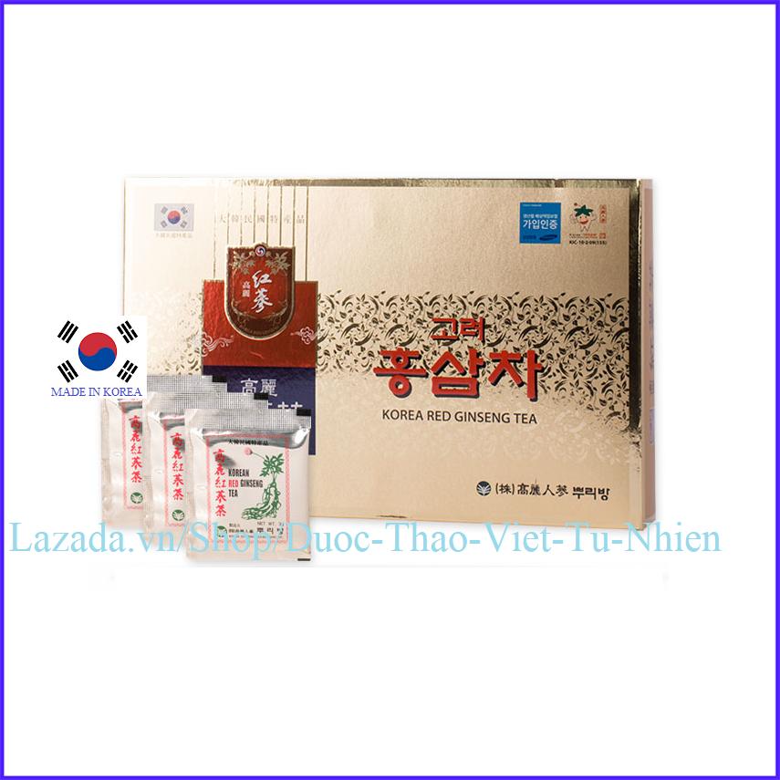 Hộp trà Hồng Sâm xuất xứ Hàn Quốc (100 gói x 3g).