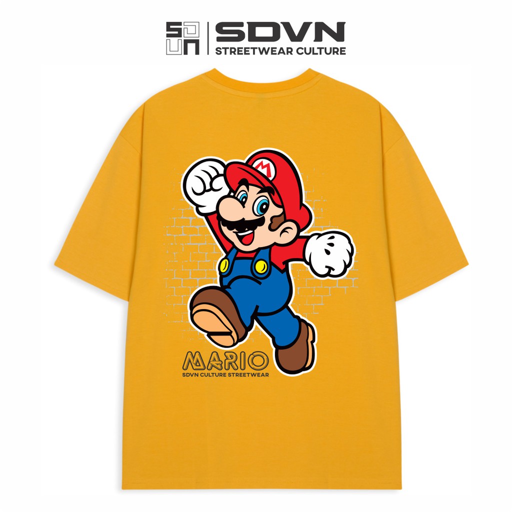 Áo Thun Cotton Unisex SDVN Mario