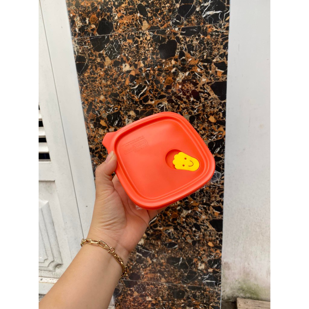 Hộp thủy tinh nắp Silicon Lock&Lock 410ml