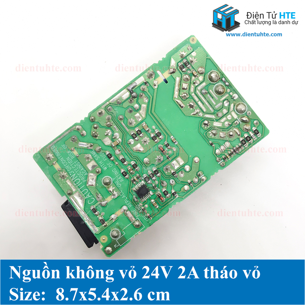Board nguồn không vỏ 24V 2A tháo vỏ