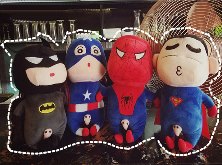 THÚ BÔNG SIÊU NHÂN NHỆN -SPIDER MAN NHỒI BÔNG CAO CẤP